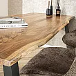 Jedálenský stôl 25-07 180x90cm Drevo Acacia natural