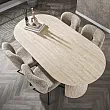 Jedálenský stôl 45-66 Romano 180x90cm Ceramic Travertine