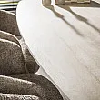 Jedálenský stôl 45-65 180x90cm Ceramik Travertín