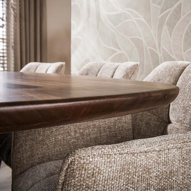 Jedálenský stôl 55-93 Central 180x90cm Masív Drevo Acacia