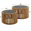 Konferenčný stôl 27-86 Slate Ø68 a Ø55cm 2-set