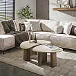 Konferenčný stôl Romano 2-set Ceramic Travertine