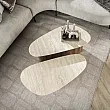Konferenčný stôl 45-63 Romano 2-set Ceramic Travertine