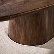 Konferenčný stôl 55-91 Central 135x70cm Drevo Acacia