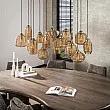 Luster 70-70 Rib 15L Jantar Glass