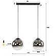 Luster 71-06 Bubble 2L Smoked Glass