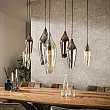 Luster 76-92 Cocoon 4+3L Multicolour Glass