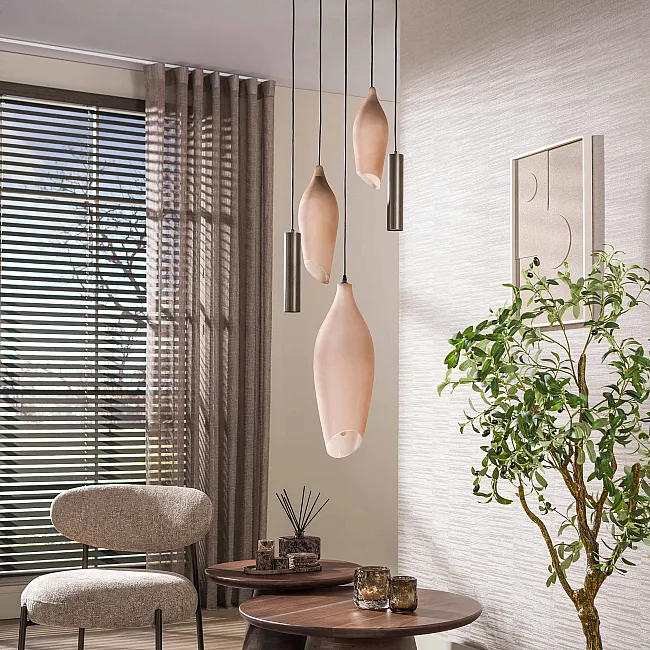 Luster Cocoon 5L Brown Frosted Glass