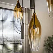 Luster 76-99 Cocoon 4+3L Brown Clear Glass