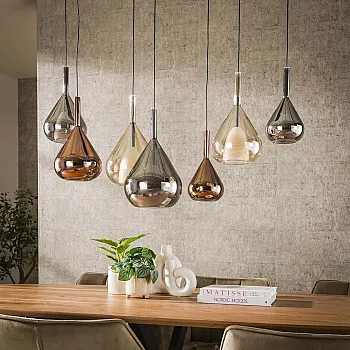 Luster 77-18 Wings 4+3L Multicolour Glass