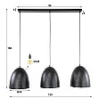 Luster 78-52C Kosmos 3L Charcoal