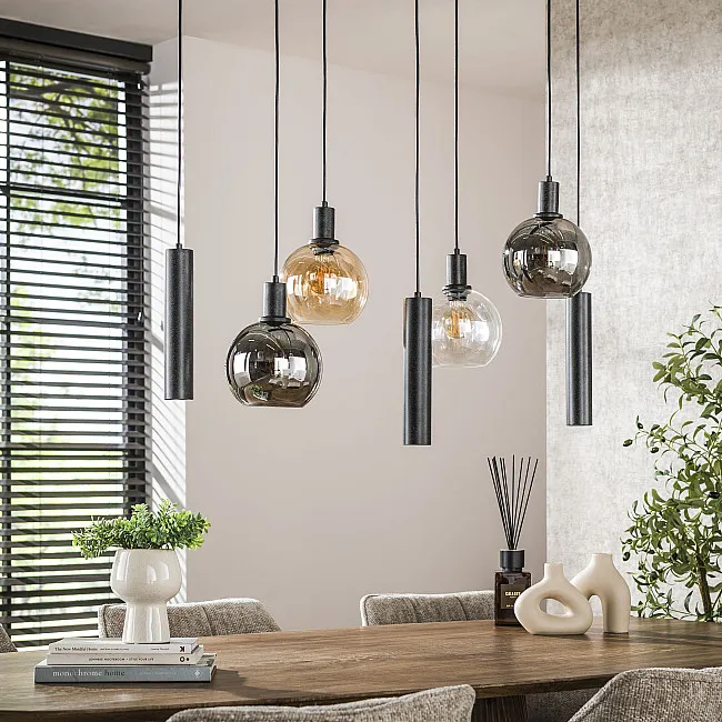 Luster 79-12A Sfere 4+3L Multicolour Glass