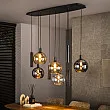 Luster 79-13 Sfere 5+4L Multicolour Glass