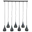 Luster 80-96 7 x Ø15cm industry cone