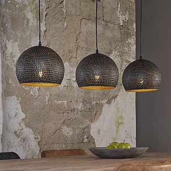 Luster 80-98 3 x Ø25cm Industry - PRODUKT JE SKLADOM U NÁS - 2Ks