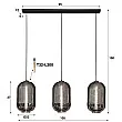 Luster 83-10 3L Tub Chromed Glass