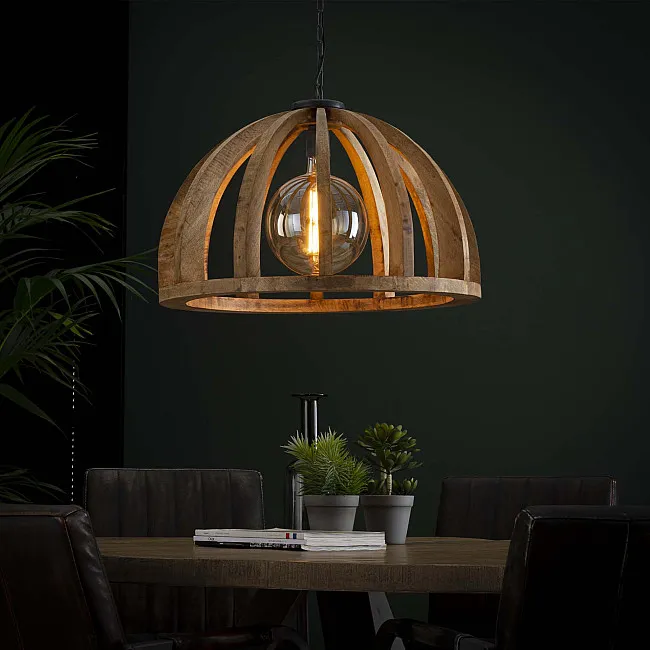 Luster 83-66 Wooden curved mango frame - PRODUKT JE SKLADOM U NÁS - 1Ks