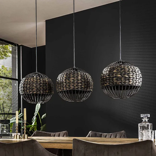 Luster 84-11 3 x Sphere Vodná Hyacinta