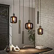 Luster 84-31 Bronza 4+3L Brown Glass