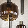 Luster 84-31 Bronza 4+3L Brown Glass