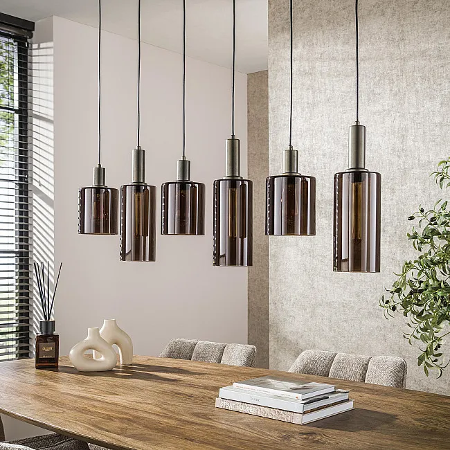 Luster 84-36 Sepiora 6L Brown Glass