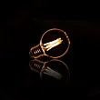 Filament LED žiarovka 84-64 Ø6cm Amber glass
