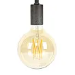 Filament LED žiarovka 84-64 Ø6cm Amber glass