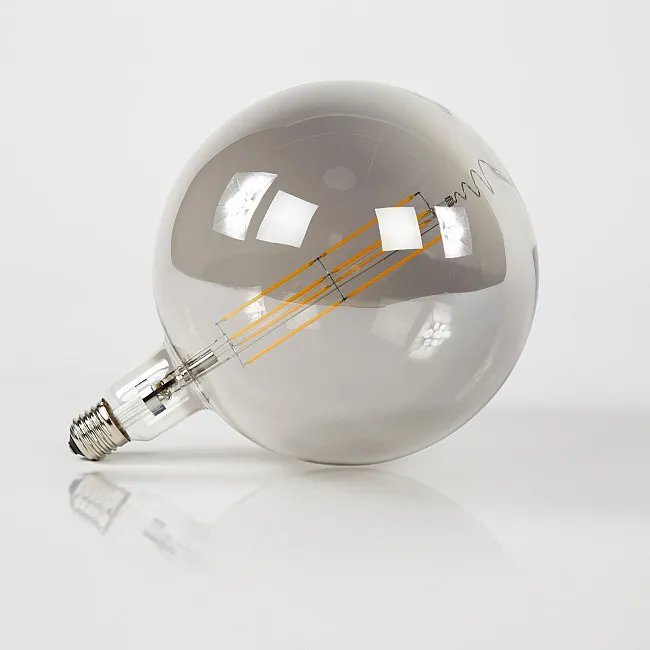 Filament LED žiarovka 84-68S Ø20cm Smoke grey glass