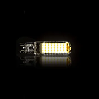 LED žiarovka 84-84 G9 Transparent glass