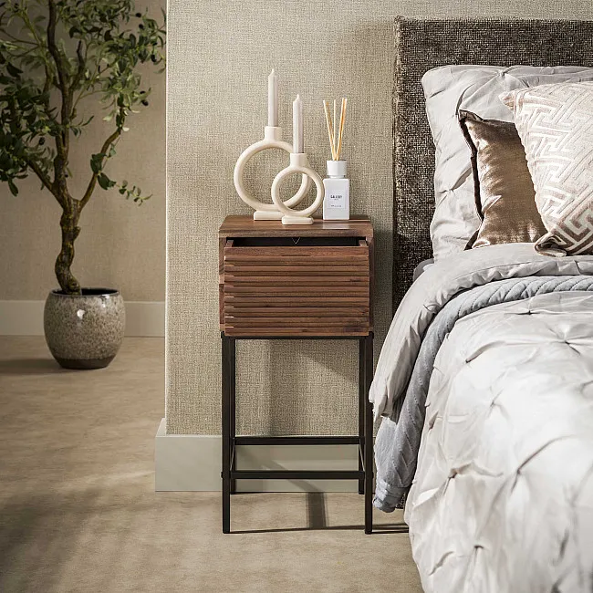 Nočný stolík 20-86 Line Drevo Acacia