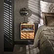 Nočný stolík 23-07 Flat Drevo Acacia 2-Set