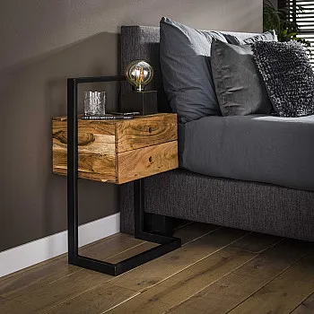 Nočný stolík 23-68 Rigid Drevo Acacia