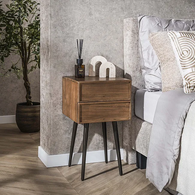 Nočný stolík 30-06 Frame Drevo Acacia