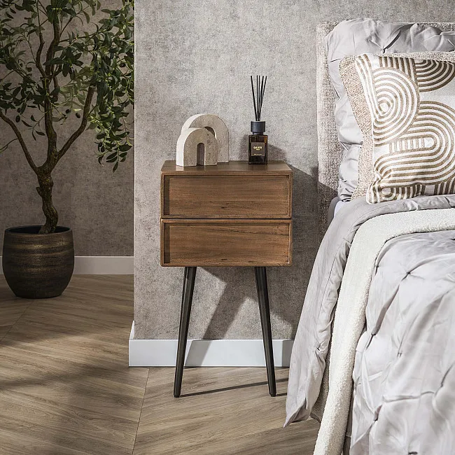 Nočný stolík 30-06 Frame Drevo Acacia