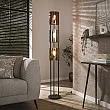 Stojaca lampa 73-45 Lucente 3L Multicolour Glass