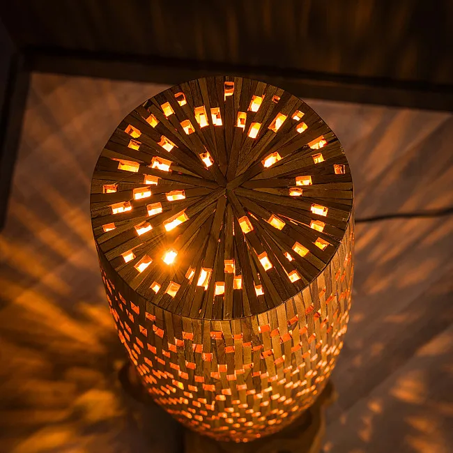 Stojaca lampa 80-80 Bars 2L Drevo Teak
