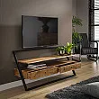 TV-skrinka 23-66 Lean 140cm Drevo Acacia