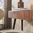 Toaletný stolík/Konzola Carve 30-20 Drevo Acacia